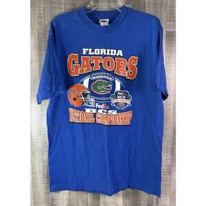 University of Florida Gators 2009 BCS National Champion Football T-Shirt Mens L